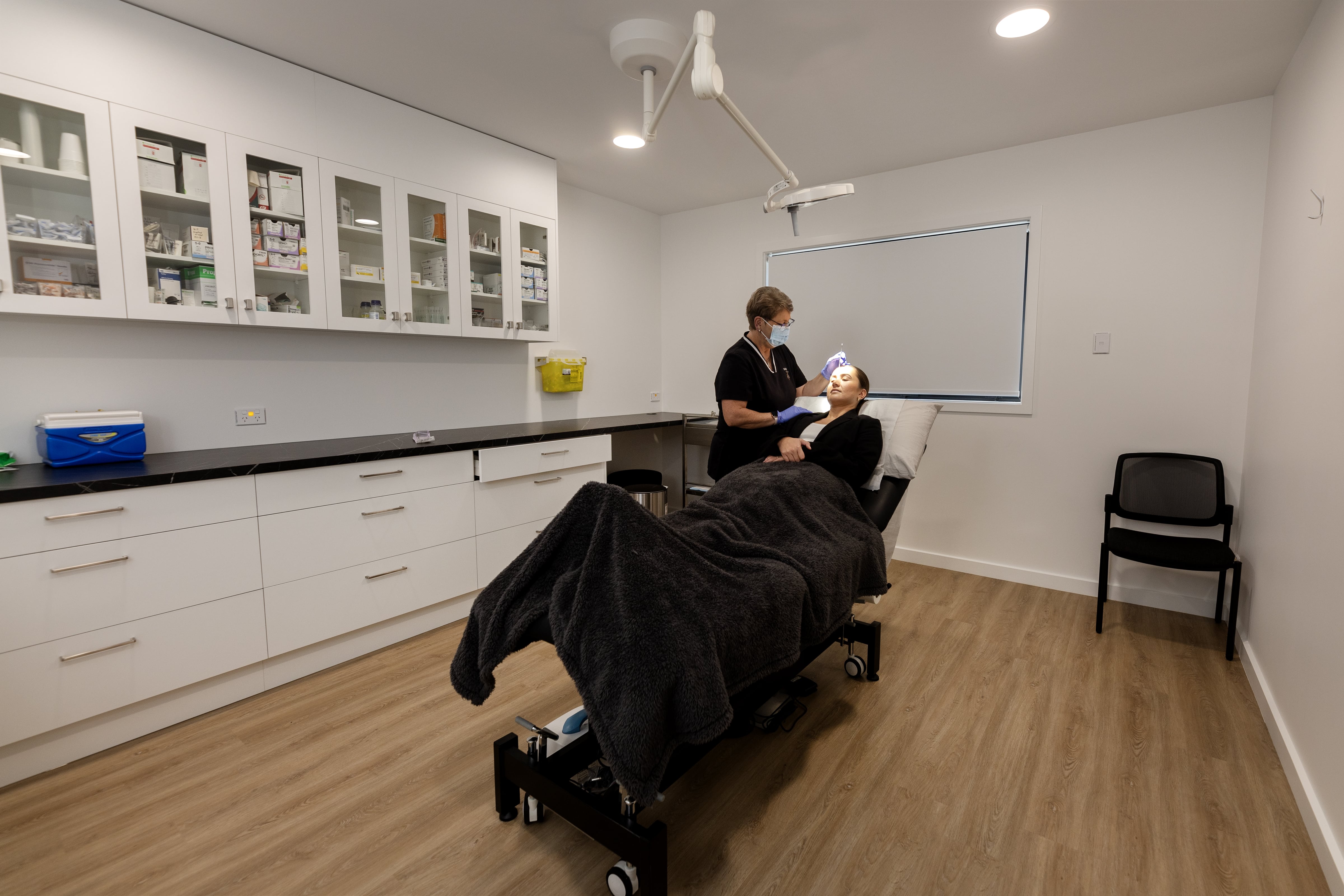 Procedure room at Haddawi Surgery